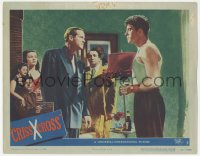 1f0578 CRISS CROSS LC #3 1948 Yvonne De Carlo watches Burt Lancaster & Dan Duryea in a tense moment!