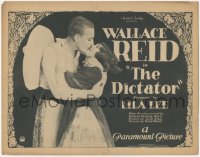 1f0482 DICTATOR TC 1922 romantic c/u of South American Wallace Reid kissing Lila Lee, ultra rare!