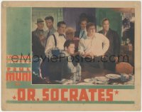 1f0588 DR. SOCRATES LC 1935 doctor Paul Muni, Barton MacLane & others by table, ultra rare!
