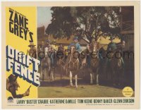 1f0589 DRIFT FENCE LC 1936 cowboys Buster Crabbe & Tom Keene, from the story by Zane Grey!