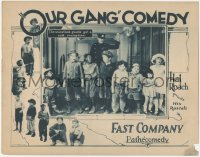 1f0597 FAST COMPANY LC 1924 Joe Cobb, Sunshine Sammy, Farina & other Our Gang kids, ultra rare!