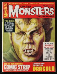 1f2032 FAMOUS MONSTERS OF FILMLAND #49 magazine May 1968 Hull as Werewolf of London by Ron Cobb!