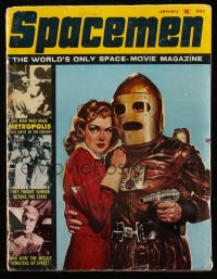 1f1994 SPACEMEN magazine January 1963 cool Radar Men from the Moon cover image & much more!