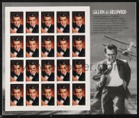 1f0220 CARY GRANT Legends of Hollywood stamp sheet 2002 contains 20 unused postage stamps!