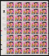 1f0225 ELVIS PRESLEY stamp sheet 1992 contains 20 unused postage stamps w/ The King of Rock & Roll!