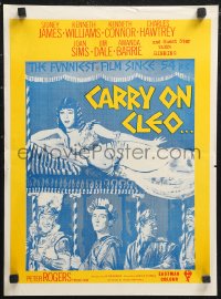1f1703 CARRY ON CLEO New Zealand daybill 1965 English sex on the Nile, funniest film since 54 B.C.!