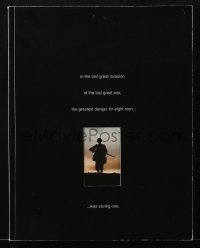 1f0157 SAVING PRIVATE RYAN presskit 1998 Spielberg, Tom Hanks, Tom Sizemore, Matt Damon