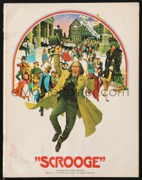 1f1952 SCROOGE souvenir program book 1971 Albert Finney as Ebenezer Scrooge, Charles Dickens