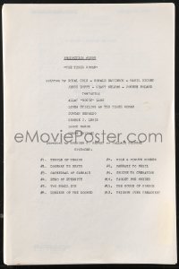 1f0030 TIGER WOMAN chapter #1 revised shooting script January 14, 1944 Temple of Terror screenplay!