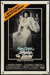 1f1166 SHEBA, BABY 1sh 1975 great image of sexy Pam Grier, AIP classic, hotter 'n Coffy!