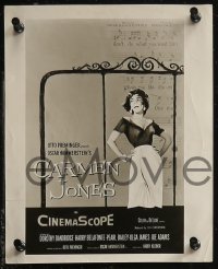 1f2426 CARMEN JONES 25 8x10 stills 1957 Otto Preminger, many images of sexy Dorothy Dandridge!