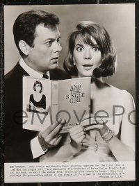 1f2425 SEX & THE SINGLE GIRL 26 7.75x9.5 to 7.25x9.75 stills 1965 Tony Curtis & Natalie Wood!