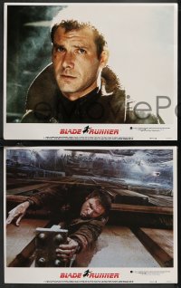 1f0749 BLADE RUNNER 8 LCs 1982 Ridley Scott, Harrison Ford, Rutger Hauer, rare complete set!