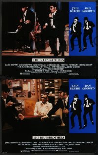 1f0750 BLUES BROTHERS 8 LCs 1980 John Belushi & Dan Aykroyd, Carrie Fisher, Ray Charles, Calloway!