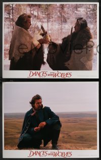 1f0810 DANCES WITH WOLVES 6 LCs 1990 Graham Greene, Kevin Costner & Native American Indians!