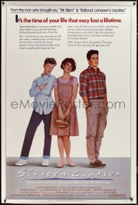 1g0060 SIXTEEN CANDLES 40x60 1984 Molly Ringwald, Anthony Michael Hall, directed by John Hughes!