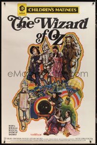 1g0063 WIZARD OF OZ 40x60 R1970 Victor Fleming, Judy Garland all-time classic!