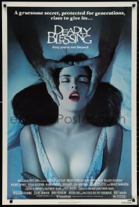 1g1150 DEADLY BLESSING 1sh 1981 Wes Craven, a gruesome secret protected for generations rises!