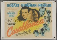 1g0534 CASABLANCA Egyptian poster R2000s Humphrey Bogart, Ingrid Bergman, Curtiz classic!