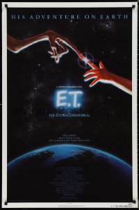 1g1161 E.T. THE EXTRA TERRESTRIAL 1sh 1983 Steven Spielberg, Alvin art, continuous release!
