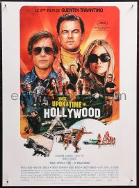 1g0850 ONCE UPON A TIME IN HOLLYWOOD French 15x21 2019 Tarantino, montage art by Chorney!
