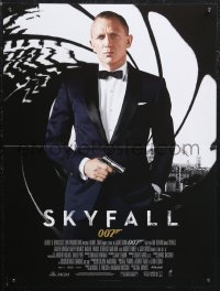 1g0858 SKYFALL French 16x21 2012 Daniel Craig is James Bond, Javier Bardem, Sam Mendes directed!
