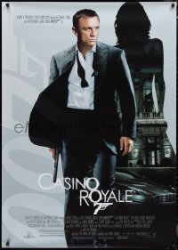 1g0005 CASINO ROYALE DS German 33x47 2006 cool image of Daniel Craig as James Bond!