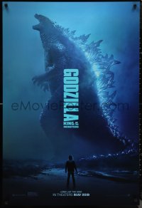 1g1195 GODZILLA: KING OF THE MONSTERS teaser DS 1sh 2019 great full-length image of the creature!