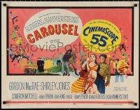 1g0885 CAROUSEL 1/2sh 1956 Shirley Jones, Gordon MacRae, Rodgers & Hammerstein musical!