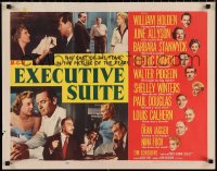 1g0897 EXECUTIVE SUITE style A 1/2sh 1954 William Holden, Barbara Stanwyck, Fredric March, Allyson!