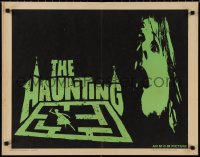 1g0901 HAUNTING 1/2sh 1963 you may not believe in ghosts but you cannot deny terror!