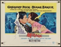 1g0918 MIRAGE 1/2sh 1965 Gregory Peck, Diane Baker, linked by a secret neither one knows!