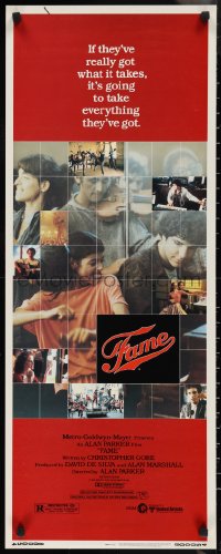 1g0984 FAME insert 1980 Alan Parker & Irene Cara at New York High School of Performing Arts!