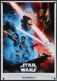 1g0514 RISE OF SKYWALKER advance Lebanese 2019 Star Wars, Ridley, Hamill, Fisher, great cast montage!