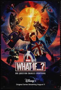 1g0403 WHAT IF DS tv poster 2021 Marvel, Walt Disney, The Hulk, Black Panther and many more!