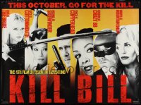 1g0008 KILL BILL: VOL. 1 subway poster 2003 Tarantino, Uma Thurman, Lucy Liu, Michael Madsen & more!