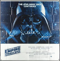 1h0403 EMPIRE STRIKES BACK 6sh 1980 George Lucas, great image of giant Darth Vader head in space!