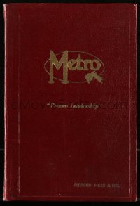 1h0406 METRO DATE BOOK 1923-24 exhibitor's date book 1923 Buster Keaton in The Three Ages & more!