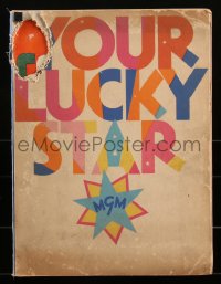1h0232 MGM 1930-31 campaign book 1930 Lon Chaney's last, Garbo in Red Dust, John Held Jr art & more!