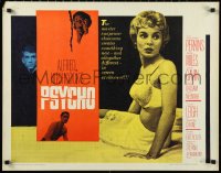 1h0523 PSYCHO style A 1/2sh 1960 sexy half-dressed Janet Leigh by Anthony Perkins, Hitchcock, rare!