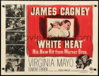 1h0510 WHITE HEAT 1/2sh 1949 James Cagney is Cody Jarrett, classic film noir, top of the world, Ma!
