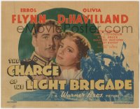 1h0299 CHARGE OF THE LIGHT BRIGADE TC 1936 Errol Flynn & Olivia De Havilland classic, very rare!