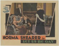 1h0325 LET US BE GAY LC 1930 Rod La Rocque watches man flirt w/sexy young Norma Shearer, ultra rare!