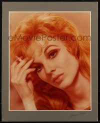 1h0400 JANICE RULE signed color 13.75x16.75 still 1960s signed by photographer Clarence Sinclair Bull
