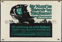 1h0586 DIE KUNST IM DIENSTE DES KAUFMANNS 25x36 German museum/art exhibition 1910 Neu art, rare!
