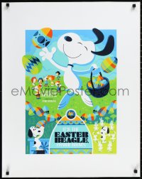 1h0526 IT'S THE EASTER BEAGLE CHARLIE BROWN 24x31 canvas art print 2013 Whalen art, limited to ten!