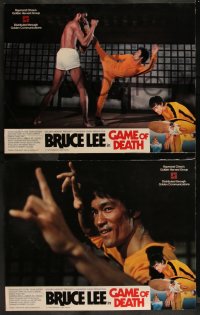 1h0344 GAME OF DEATH 8 Hong Kong LCs R1980s kung fu master Bruce Lee, Kareem Abdul-Jabbar, rare!