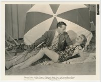 1j1434 BLUEBEARD'S EIGHTH WIFE 8x10 key book still 1938 Gary Cooper & Claudette Colbert in swimsuit!