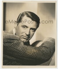 1j1436 CARY GRANT 8x10 key book still 1940s head & shoulders portrait of the handsome leading man!