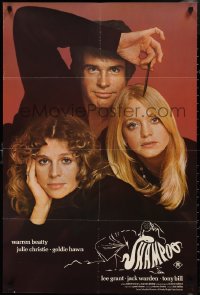 1j0336 SHAMPOO Aust 1sh 1975 best close up of Warren Beatty, Julie Christie & Goldie Hawn!